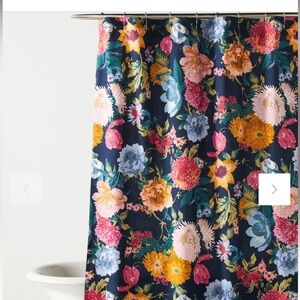Anthropologie Floral Shower Curtain - Multicolor